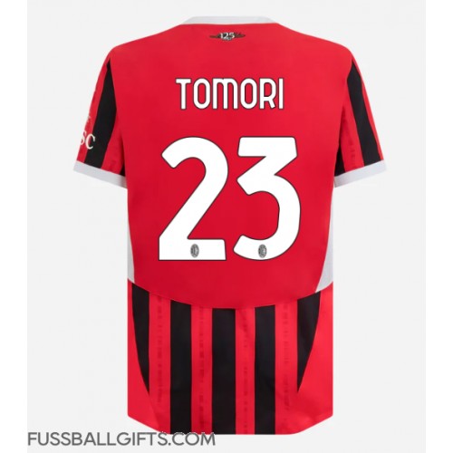 AC Milan Fikayo Tomori #23 Fußballbekleidung Heimtrikot 2024-25 Kurzarm